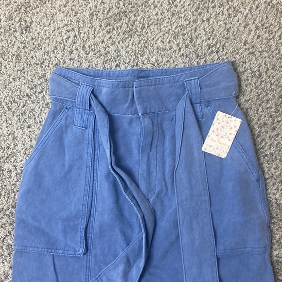 Free People Catching Feelings blueberry pie Skirt 4 NWT - Picture 8 of 12